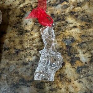 Waterford Crystal 12 Days of Christmas 2003 Nine Ladies Dancing Ornament
